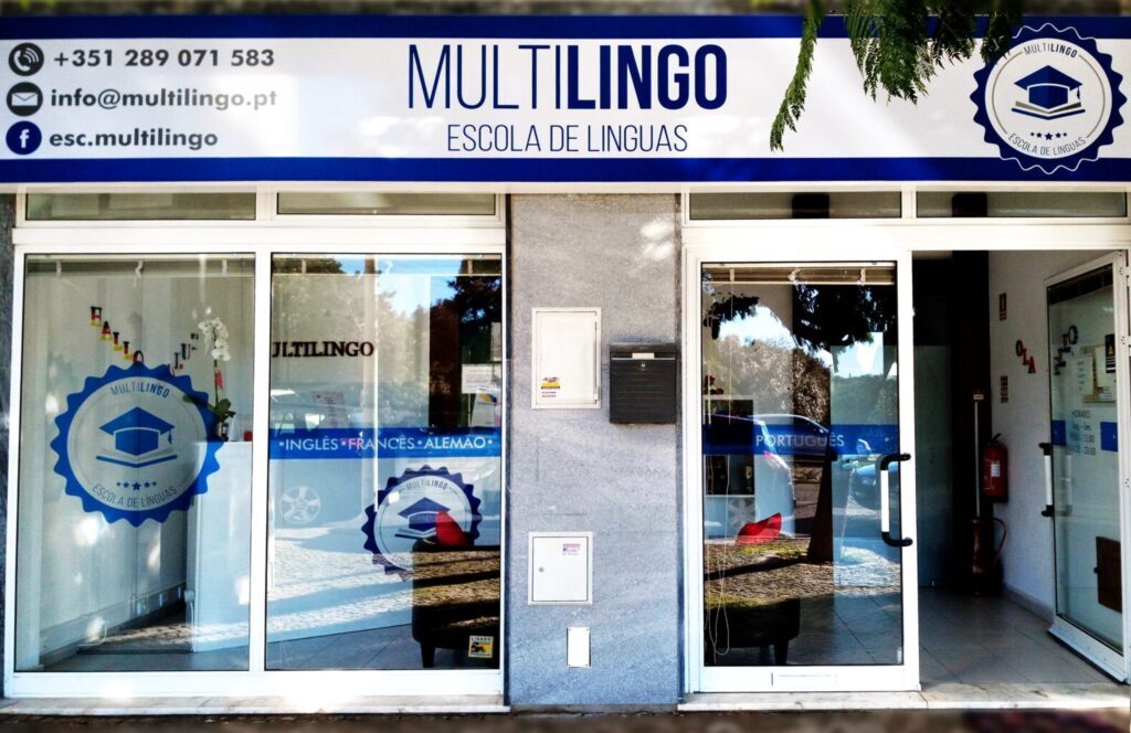 A escola Multilingo, na Avenida da Liberdade